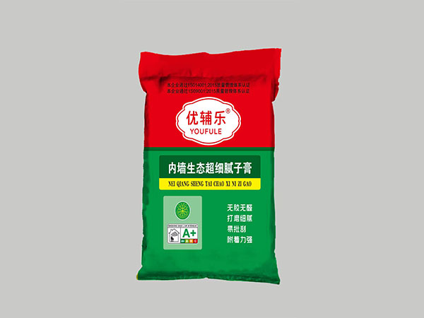 優(yōu)輔樂內(nèi)墻生態(tài)超細(xì)膩子膏